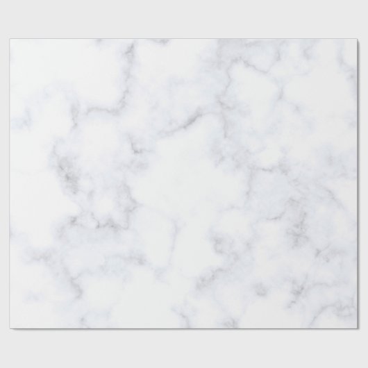 Marmer structuur wit patroon cadeaupapier (Vlak)