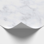 Marmer structuur wit patroon cadeaupapier (Hoek)