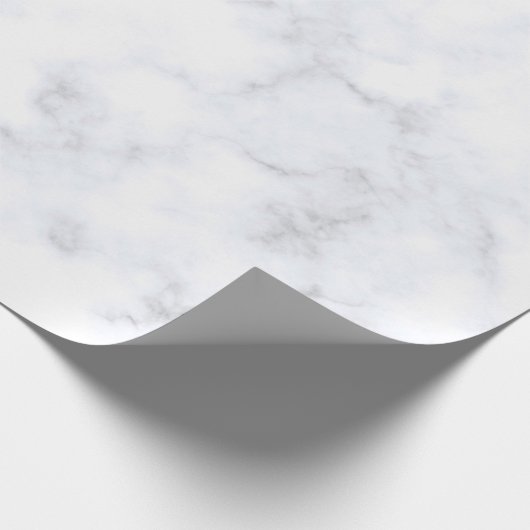 Marmer structuur wit patroon cadeaupapier (Hoek)