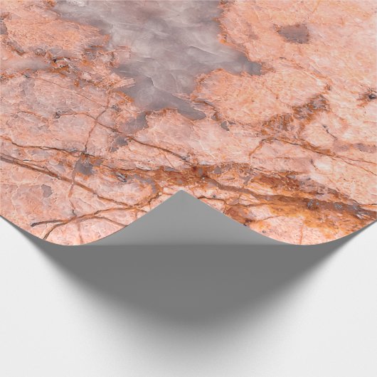 Marmer structuur wit patroon cadeaupapier (Hoek)