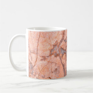 Marmer structuur wit patroon koffiemok