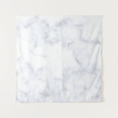 Marmer structuur wit patroon wandkleed (Voorkant (horizontaal))