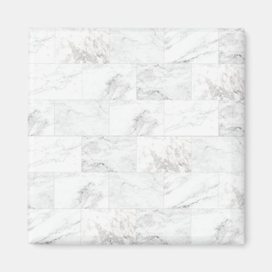 marmer-tegel magneet (Voorkant)