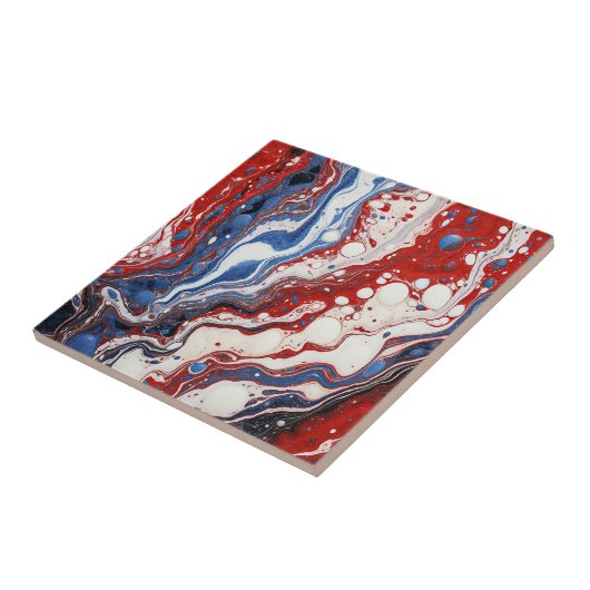 marmer tegeltje (Zijkant)