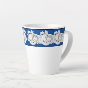 Marmer Tendrils op een kleine latte Mok