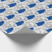 Marmer Tendrils op een rol van papier voor onmidde (Hoek)