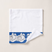 Marmer Tendrils op een set handdoeken (Wasdoekje)