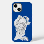 Marmer Tendrils op een telefoongeval Case-Mate iPhone Case (Achterkant)
