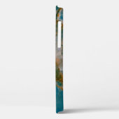 marmer texture background, natuurlijke breccia mar Case-Mate iPhone case (Achterkant / Links)