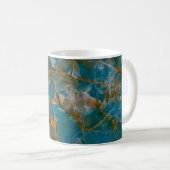 marmer texture background, natuurlijke breccia mar koffiemok (Voorkant rechts)