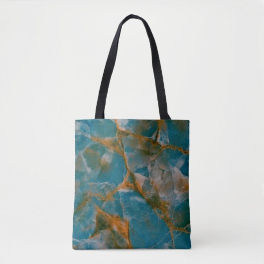 marmer texture background, natuurlijke breccia mar tote bag (Voorkant)