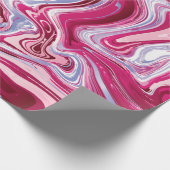 Marmer texture background. Vloeibare marmertextuur Cadeaupapier (Hoek)