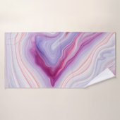 Marmer texture background / white grijy marble vle badhanddoek (Badhanddoek)