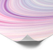 Marmer texture background / white grijy marble vle poster (Hoek)