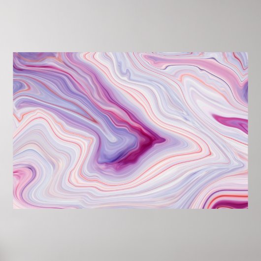 Marmer texture background / white grijy marble vle poster (Voorkant)