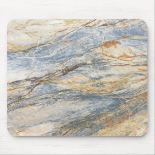 Marmer Texture in Grey and Blue Muismat