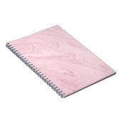 Marmer texture roze lavender notitieboek (Rechterzijde)