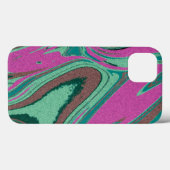 Marmer Textuur Kleurrijk Case-Mate iPhone Case (Achterkant (horizontaal))