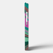 Marmer Textuur Kleurrijk Case-Mate iPhone Case (Achterkant / Links)