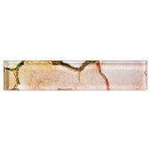 Marmer Titel Naambordje (Voorkant)