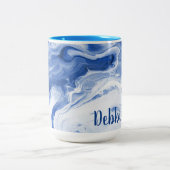 marmer tweekleurige koffiemok (Center)