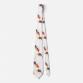 Marmer van Marvelous Dusty Roos Golden Powder Stropdas (Voorkant)