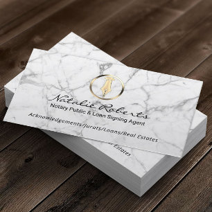 Marmer van Noteerbare Public Gold Pen Visitekaartje