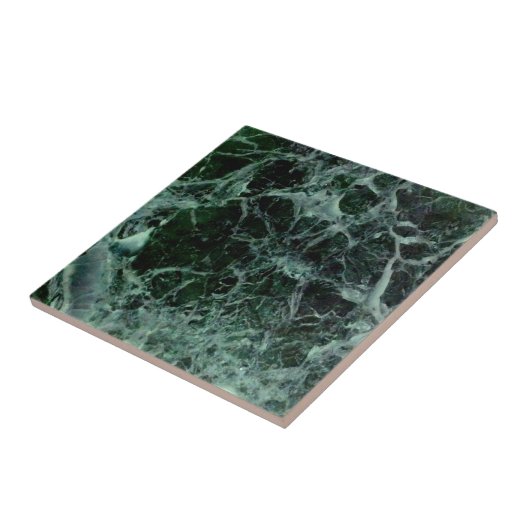 marmer van smaragdgroen tegeltje (Zijkant)