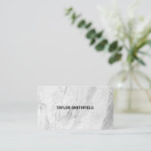 Marmer Visitekaartje (Staand voorkant)