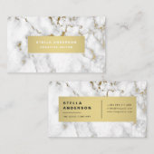 marmer visitekaartje (Voorkant / Achterkant)