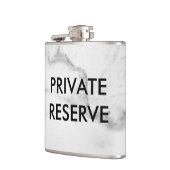 Marmer voor particuliere reserve heupfles (Links)