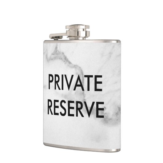 Marmer voor particuliere reserve heupfles (Links)