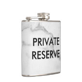 Marmer voor particuliere reserve heupfles (Rechts)