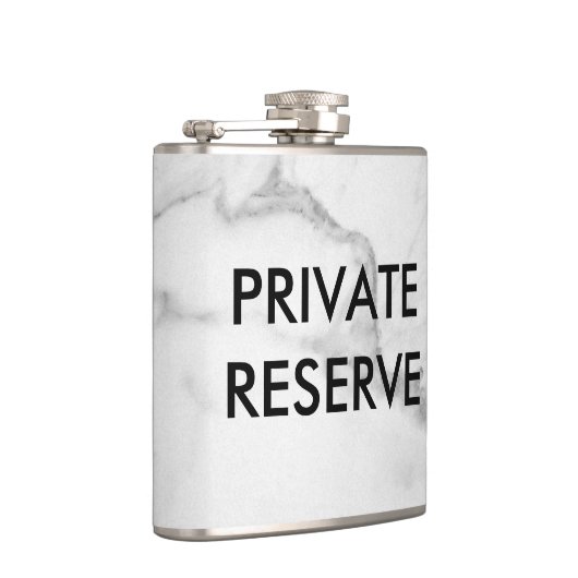 Marmer voor particuliere reserve heupfles (Rechts)