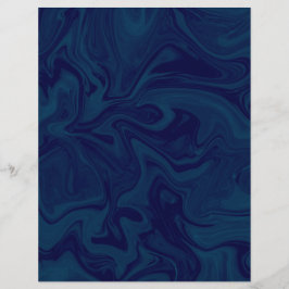 Marmer-Waterverf 8,5 x 11 inch op zee