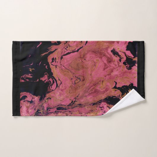 Marmer, waterverf bad handdoek (Handdoek)