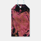 Marmer, waterverf cadeaulabel (Achterkant)