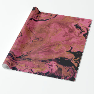 Marmer, waterverf cadeaupapier