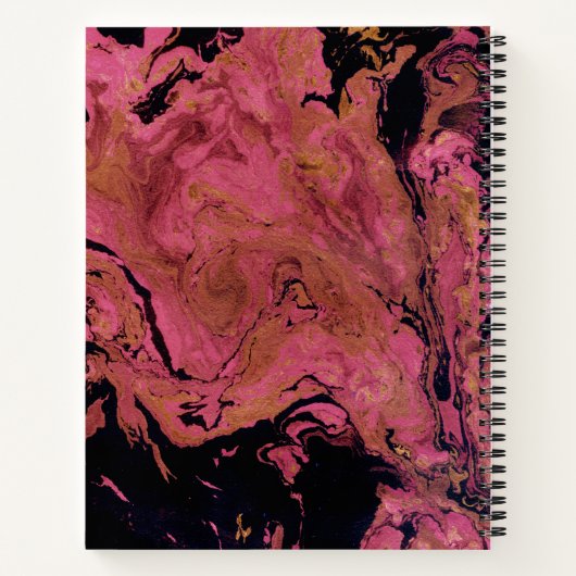 Marmer, waterverf notitieboek (Achterkant)