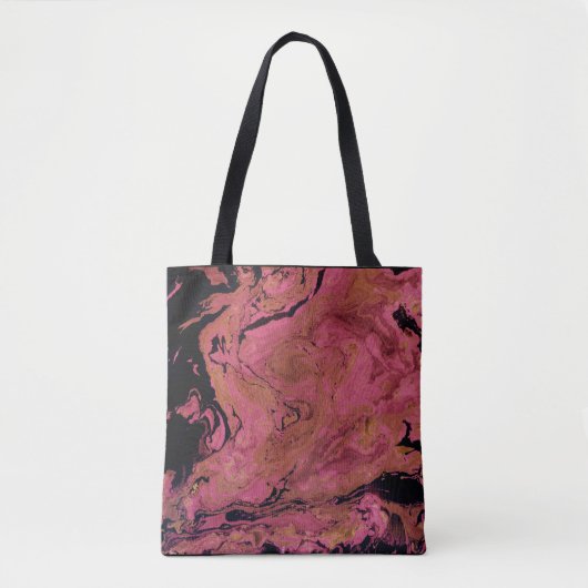 Marmer, waterverf tote bag (Voorkant)