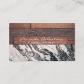 Marmer Wood Carpeting Visitekaartje (Voorkant)