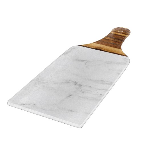Marmer & Wooden Styling Board Snijplank (Hoek)