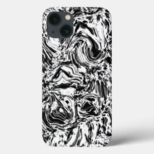Marmer-zwart-behang-patroon Case-Mate iPhone Case