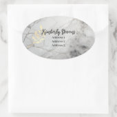 Marmerbladgoud Stickers (MW1002-S) (Tas)