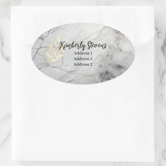 Marmerbladgoud Stickers (MW1002-S) (Tas)