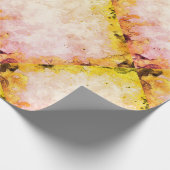 Marmerdiamant driehoekig ontwerp cadeaupapier (Hoek)