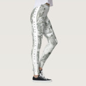marmereffect gepersonaliseerd leggings (Rechts)