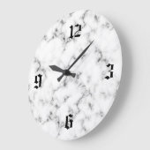 Marmereffect Grote Klok (Hoek)