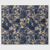 Marmereffect op verpakkingspapier cadeaupapier (Vlak)