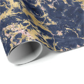 Marmereffect op verpakkingspapier cadeaupapier (Rol Hoek)